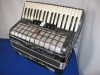Parrot pearlescent grey 80 bass accordion